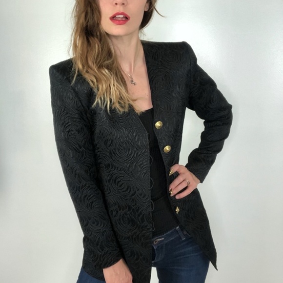 Yves Saint Laurent Jackets & Blazers - Vintage Yves Saint Laurent | YSL Long Line Blazer